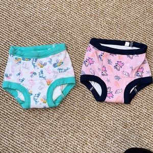 2 - NWOT Peppa Pig 2T training pants